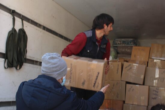 Bir günə Azərbaycanda Ukraynaya bu qədər yardım toplanılıb - FOTOLAR