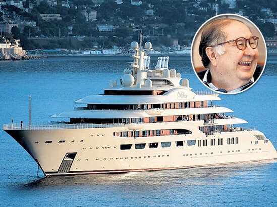 Rus milyarderin 600 milyon dollarlıq yaxtası əlindən alındı - FOTO/VİDEO