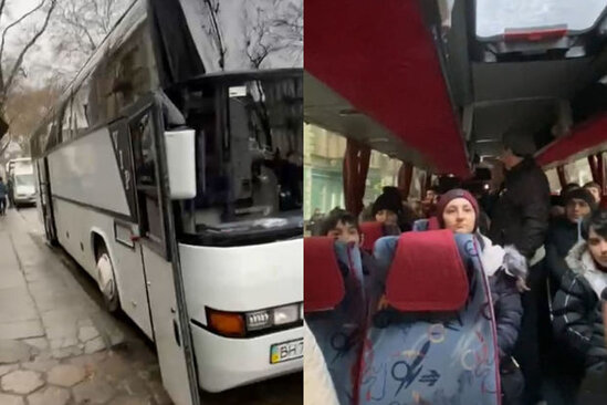 Odessadan 150 azərbaycanlı təxliyə olundu