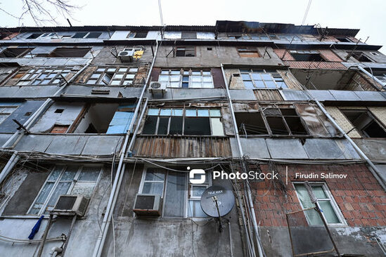 Ürəkbulandıran mənzərə, Bakının pərdə arxasında qalan binaları - FOTOREPORTAJ