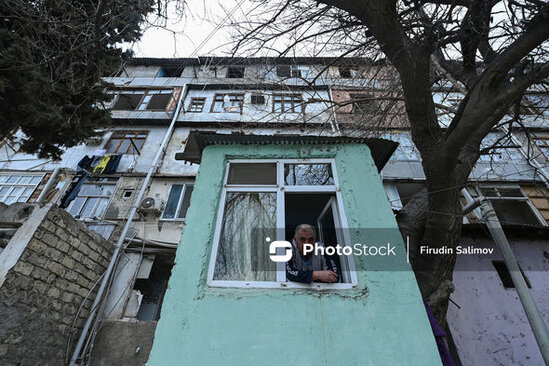 Ürəkbulandıran mənzərə, Bakının pərdə arxasında qalan binaları - FOTOREPORTAJ