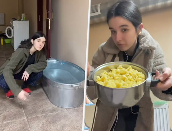 Yeniyetmə sığınacaqdakı görüntüləri ilə məşhurlaşdı - FOTO