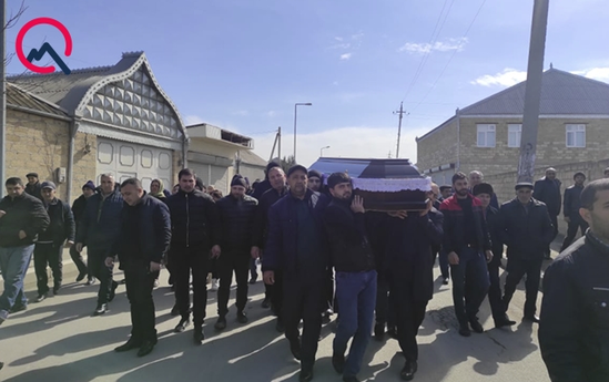 Ukraynada həlak olan azərbaycanlılar dəfn edildi - FOTO