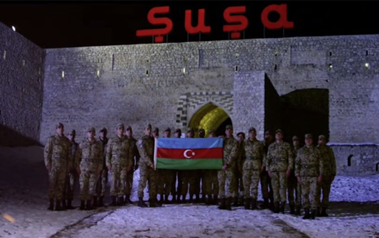 Şuşanı qoruyan hərbçilər Novruz bayramını belə qeyd edir - VİDEO