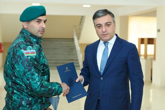 Şəhid ailələri və müharibə əlillərinə daha 100 mənzil verilib - FOTO