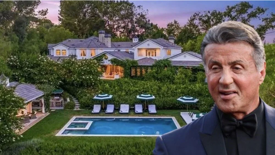 Stallonenin 30 milyona aldığı malikanədə şəlalə var - FOTO