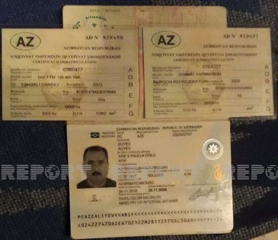 Azərbaycan şirkətinə məxsus yük maşını və sürücüsü mühasirəyə düşüb - FOTO