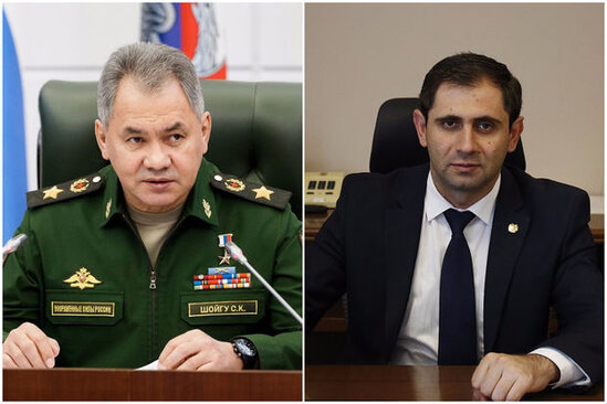 Rusiya və Ermənistan müdafiə nazirləri Qarabağdakı vəziyyəti müzakirə ediblər