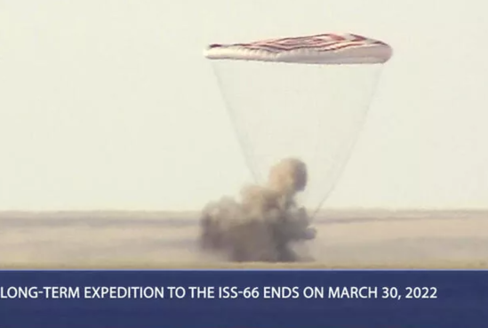 "Soyuz" MS-19 Yerə qayıtdı