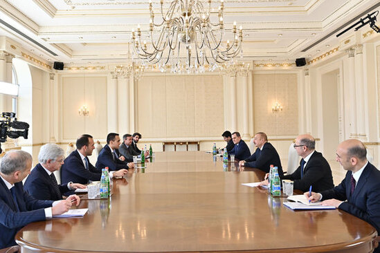 İlham Əliyev italiyalı naziri qəbul etdi - YENİLƏNİB