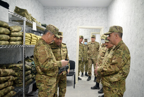 Zakir Həsənov Kəlbəcərə gedib, yeni hərbi infrastrukturlara baxış keçirib - FOTO/VİDEO