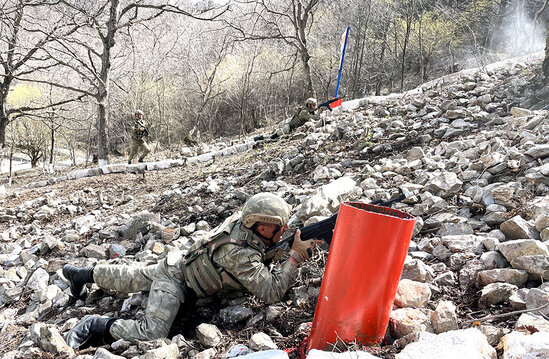 Zakir Həsənov Kəlbəcərə gedib, yeni hərbi infrastrukturlara baxış keçirib - FOTO/VİDEO