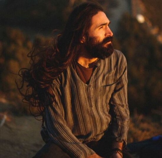 Azərbaycanın yeganə canlı "heykəli": "Mən pulla işləmirəm" - FOTO