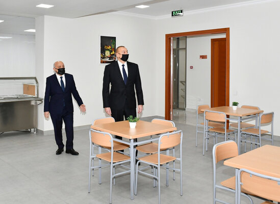 Prezident İlahiyyat İnstitutunun yeni binasının açılışında iştirak edib - FOTO