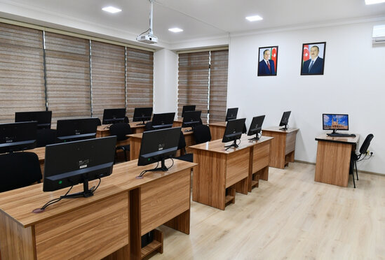 Prezident İlahiyyat İnstitutunun yeni binasının açılışında iştirak edib - FOTO