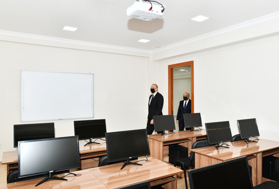 Prezident İlahiyyat İnstitutunun yeni binasının açılışında iştirak edib - FOTO