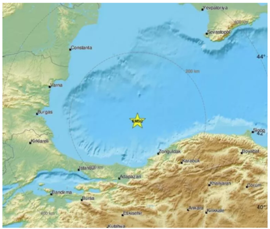 Türkiyədə güclü zəlzələ oldu