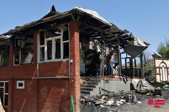 Məşhur falçının oğlunun evi yanıb - FOTO