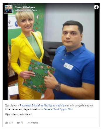 Aparıcıya nazirlikdə vəzifə VERİLDİ - FOTO