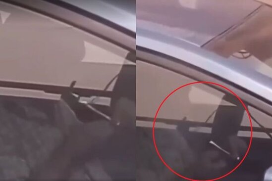 Taksi sürücüsü sükan arxasında narkotik maddə istifadə edir? - VİDEO