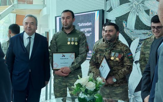 "Səhnədən səngərə: Qazilər" layihəsi çərçivəsində tədbir keçirildi - FOTO - VİDEO