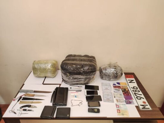 Sərhəddə insident: Hərbçiyə bıçaq çəkildi - FOTO