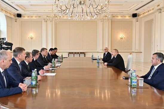 İlham Əliyev Həştərxanın qubernatorunu qəbul etdi - YENİLƏNİB