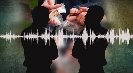 Xarici narkobaronla azərbaycanlı narkokuryerin ŞOK SƏS YAZISI - VİDEO