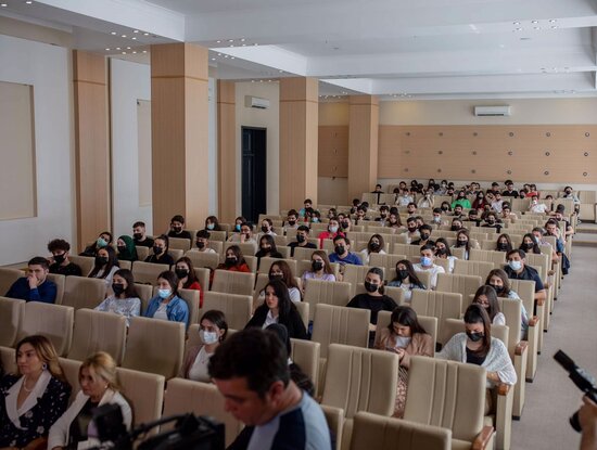 "Vərdiş" Narkotikə YOX de! adlı filmin təqdimatı keçirilib - FOTO