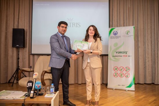 "Vərdiş" Narkotikə YOX de! adlı filmin təqdimatı keçirilib - FOTO