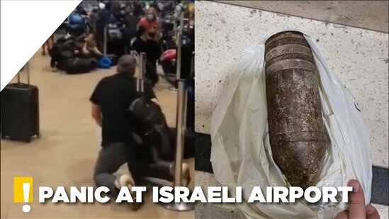 Hava limanında bomba həyəcanı - VİDEO