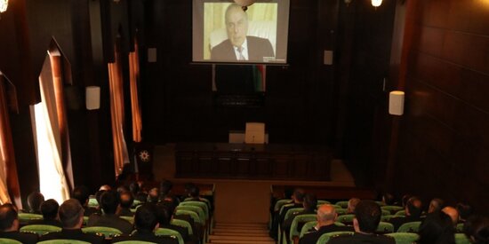 Ümummilli lider Heydər Əliyevin anadan olmasının 99-cu ildönümü münasibətilə Hərbi Prokurorluqda tədbir keçirilib