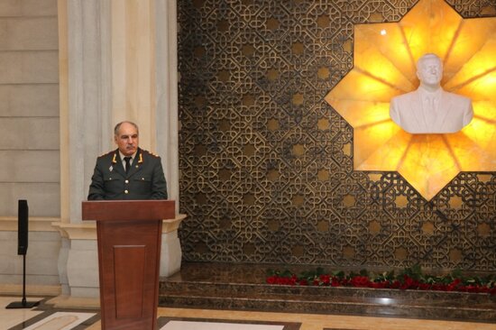 Ümummilli lider Heydər Əliyevin anadan olmasının 99-cu ildönümü münasibətilə Hərbi Prokurorluqda tədbir keçirilib