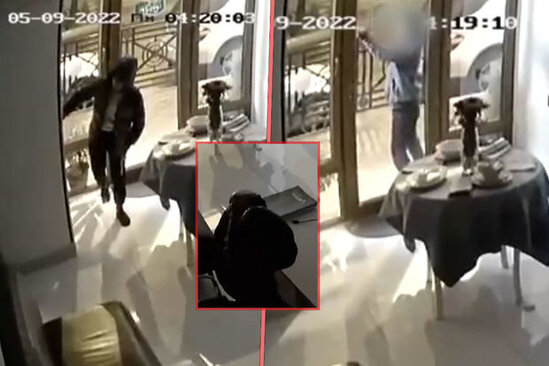 Bakıda yeniyetmələr mağazanı yardılar - ANBAAN VİDEO