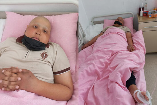 13 yaşlı Emil leykozdan əziyyət çəkir - FOTO