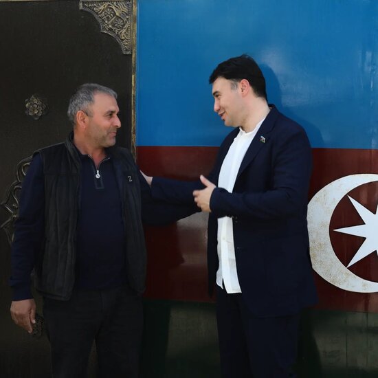 Şəhidin qardaşı doğuldu, onun adını qoydular... - FOTOLAR