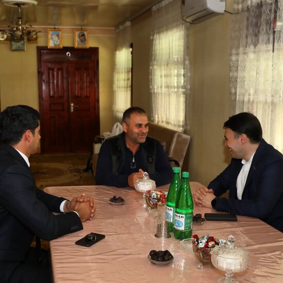 Şəhidin qardaşı doğuldu, onun adını qoydular... - FOTOLAR