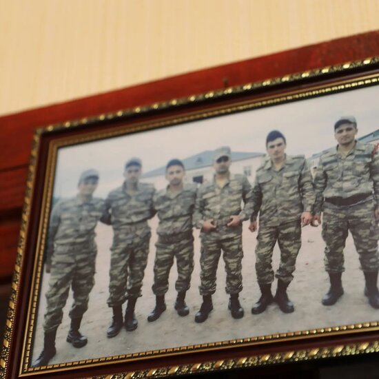 Şəhidin qardaşı doğuldu, onun adını qoydular... - FOTOLAR