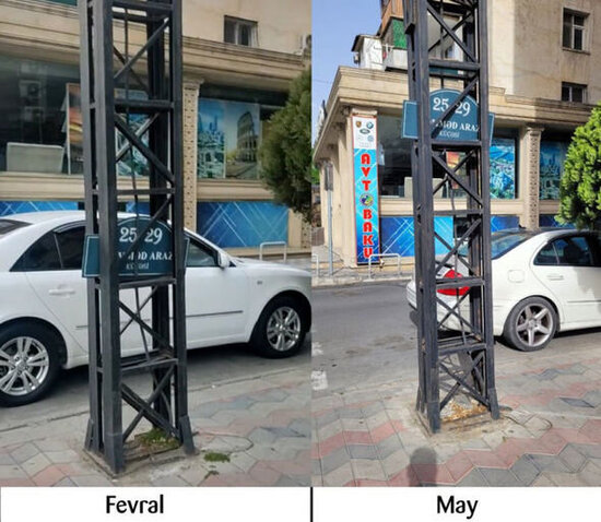 Paytaxtda ÜNVAN LÖVHƏSİ ilə bağlı problem həllini tapdı - FOTO