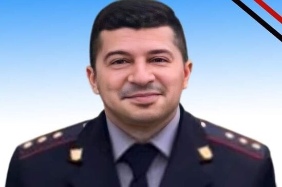 Füzulidə güllə xəsarətindən ölən polis zabitinin FOTOSU