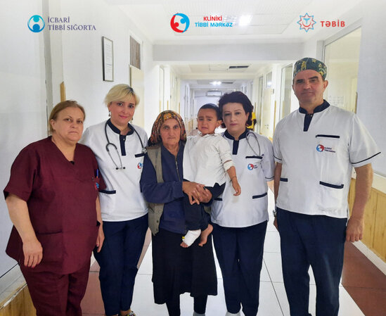 İlan vuran 3 yaşlı uşaq sağaldı - FOTO