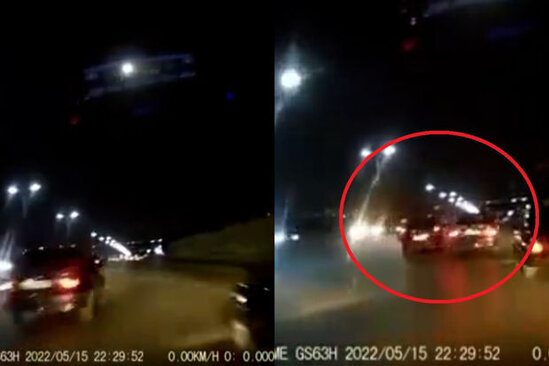 "Tofaş" və "Opel" sürücüləri Bakı-Sumqayıt yolunu yarış trekinə çevirdilər - VİDEO