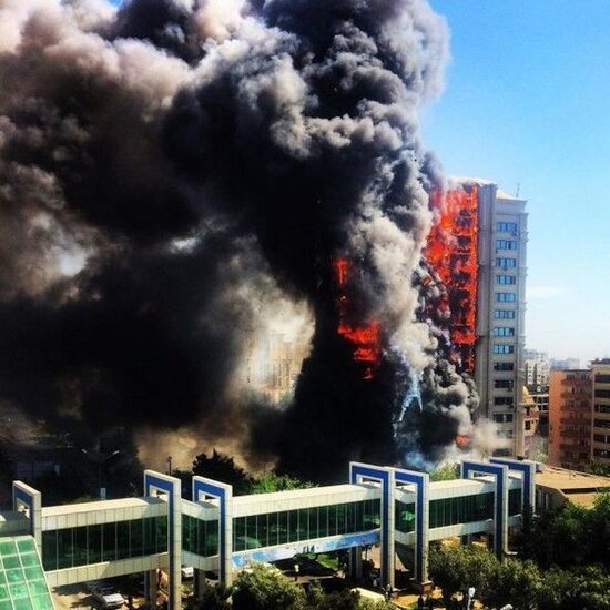 Bakıda 15 nəfərin öldüyü dəhşətli yanğından yeddi il keçir - FOTO