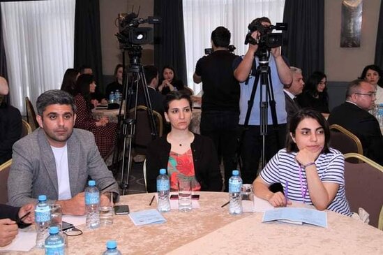 "Ədliyyə orqanlarında və məhkəmələrdə kommunikasiya siyasəti" mövzusunda təlim keçirilib