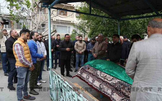 Xalq artisti Vaqif Əsədovla vida mərasimi keçirilir - FOTO