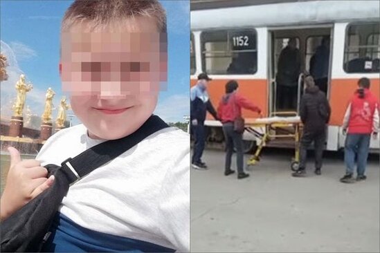 13 yaşlı oğlan bərkdən danışdığı üçün tramvayda ölümcül döyüldü - FOTO/VİDEO