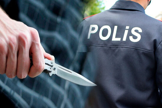 Bakıda qaraçı qız polisi bıçaqlayıb? - DİN-dən REAKSİYA