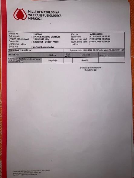 Altı yaşlı Anara kömək edək - FOTO