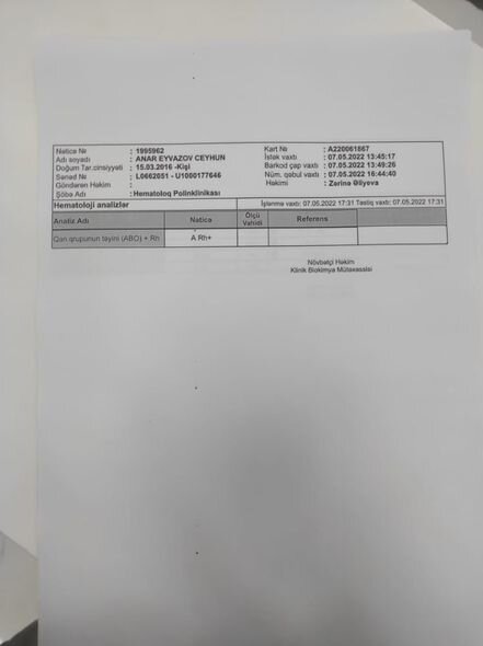 Altı yaşlı Anara kömək edək - FOTO