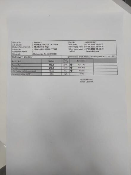 Altı yaşlı Anara kömək edək - FOTO